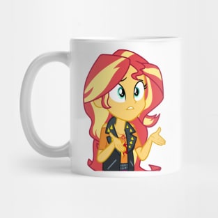 Sunset Shimmer used to be just like Wallflower Mug